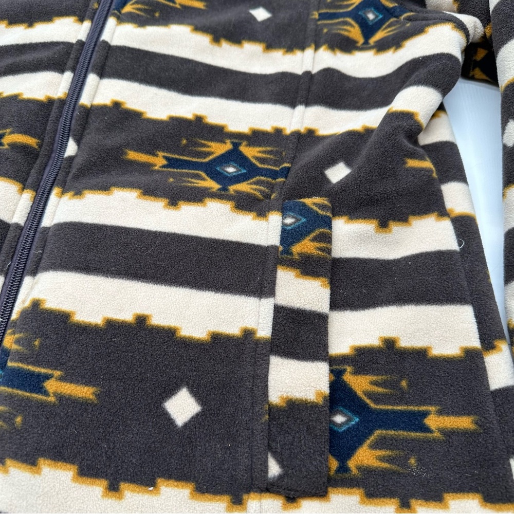 Pendleton Women's Patterned Fleece Jacket - Brown… - image 5